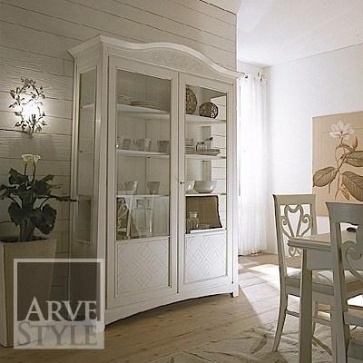 Arvestyle Витрина из лакированного массива дерева Naima Sl-0551-w - Вид №1