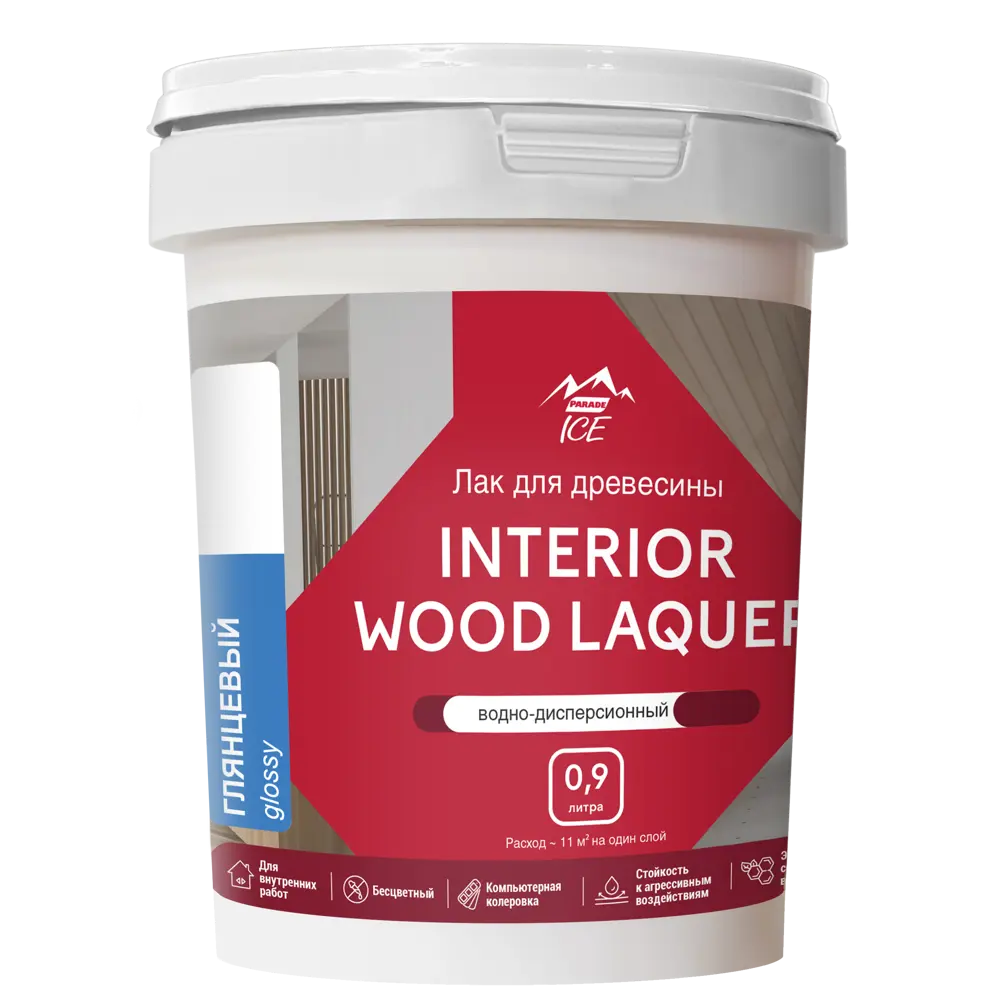 Parade Interior Wood Laquer — акриловый лак для деревянных поверхностей 89345861 STLM-1512864