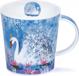 10648657 Dunoon Кружка Dunoon "Лебеди.Ломонд" 320мл Фарфор костяной