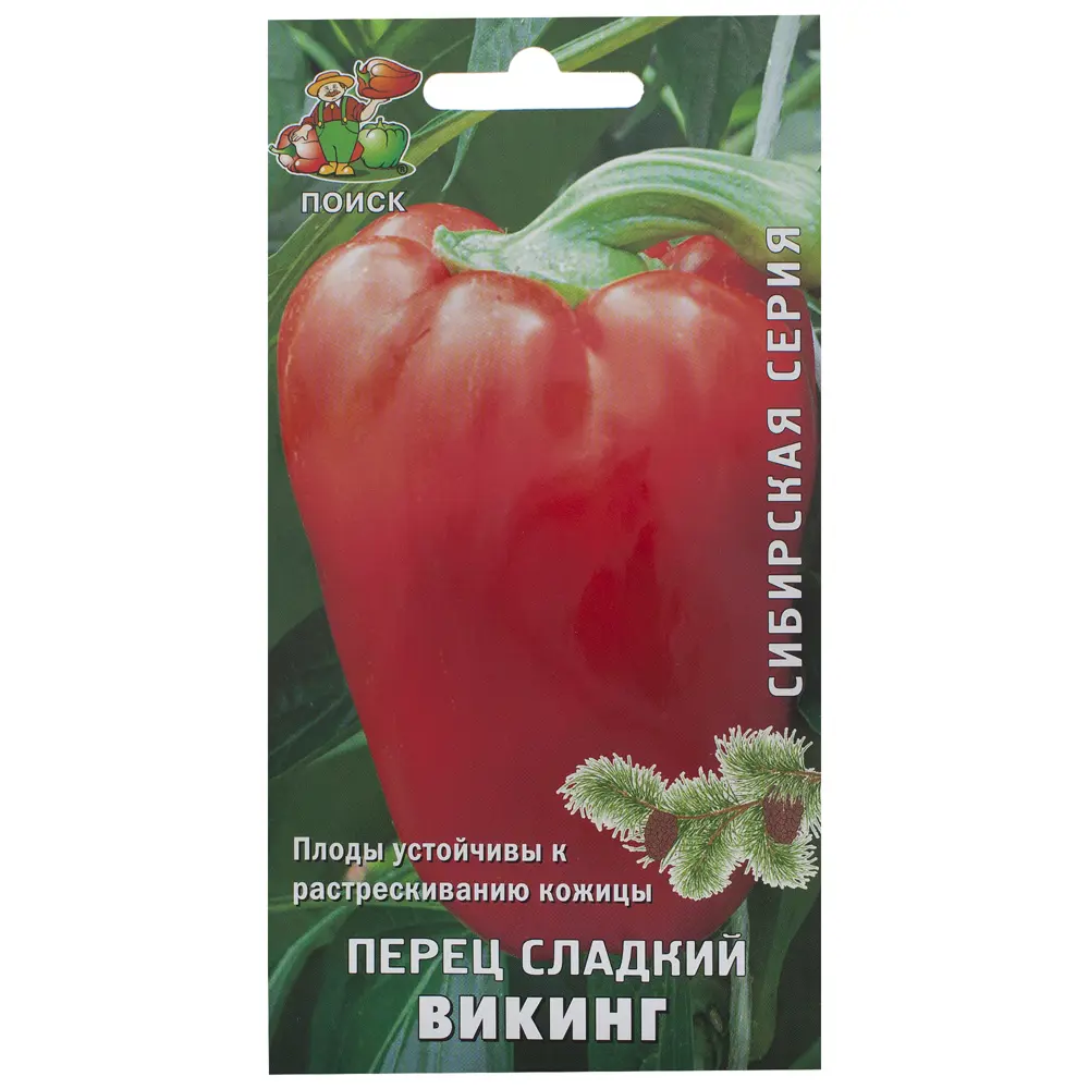 Семена сладкого перца «Викинг» от ПОИСК — ранний урожайный сорт 18358692 STLM-1573994