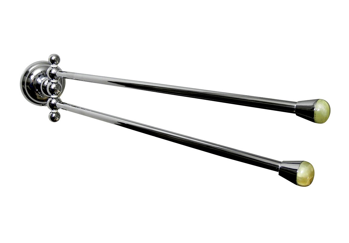 1482 ** 09O Шарнирный держатель для полотенец Nicolazzi Series Onice 