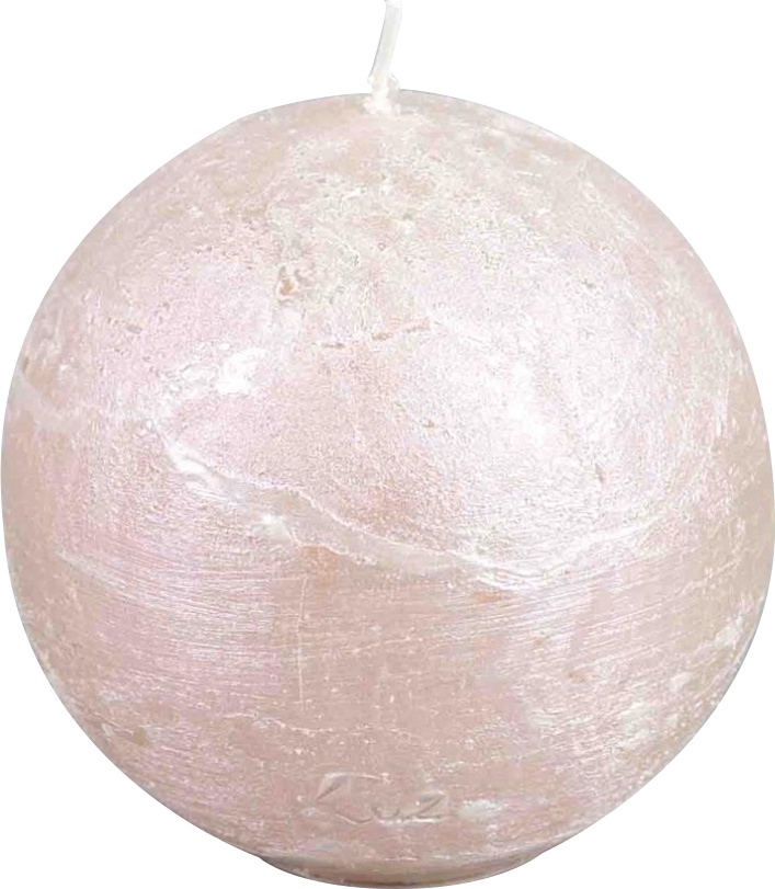 10629128 Luz your senses Свеча-шар Luz your senses 6см (жемчужный металлик) Парафин 