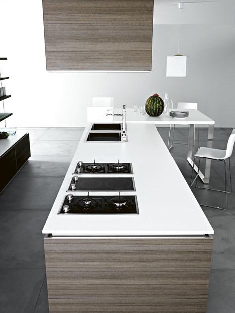 Модульная кухня из тикового меламина Ariel Santreyd sun-id-1426538 - Вид №2