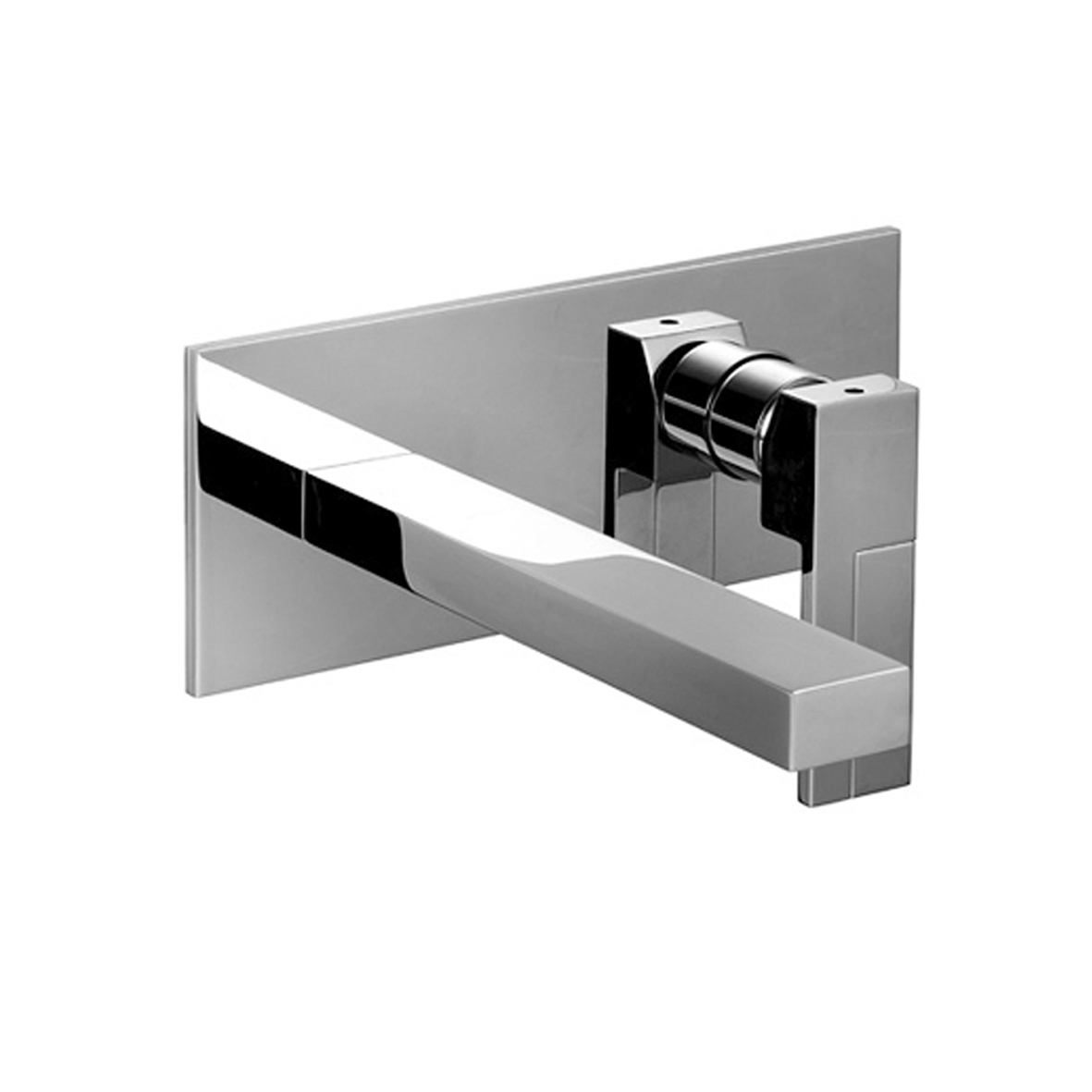 E213SB+D013A  Смеситель из стены для раковинывылет 20 см без ручки ограничитель потока воды до 5 л/мин при 3 бар впуски 1/2'' без донного клапана (a) ручка 3348 заказывается отдельно см раздел ''Ручки'' Fantini Rubinetti AR/38