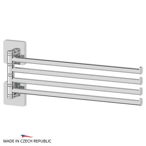 Держатель полотенец поворотный четверной 37 см Ellux AVANTGARDE AVA 018