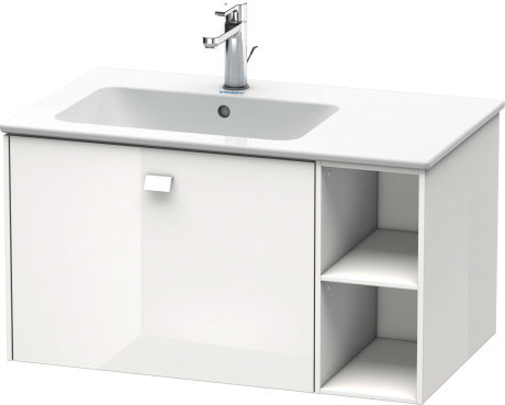 BR401209191 Тумбочка подвесная Brioso #BR4012 820 x 479 мм Серо-коричневый декор Duravit - Вид №2