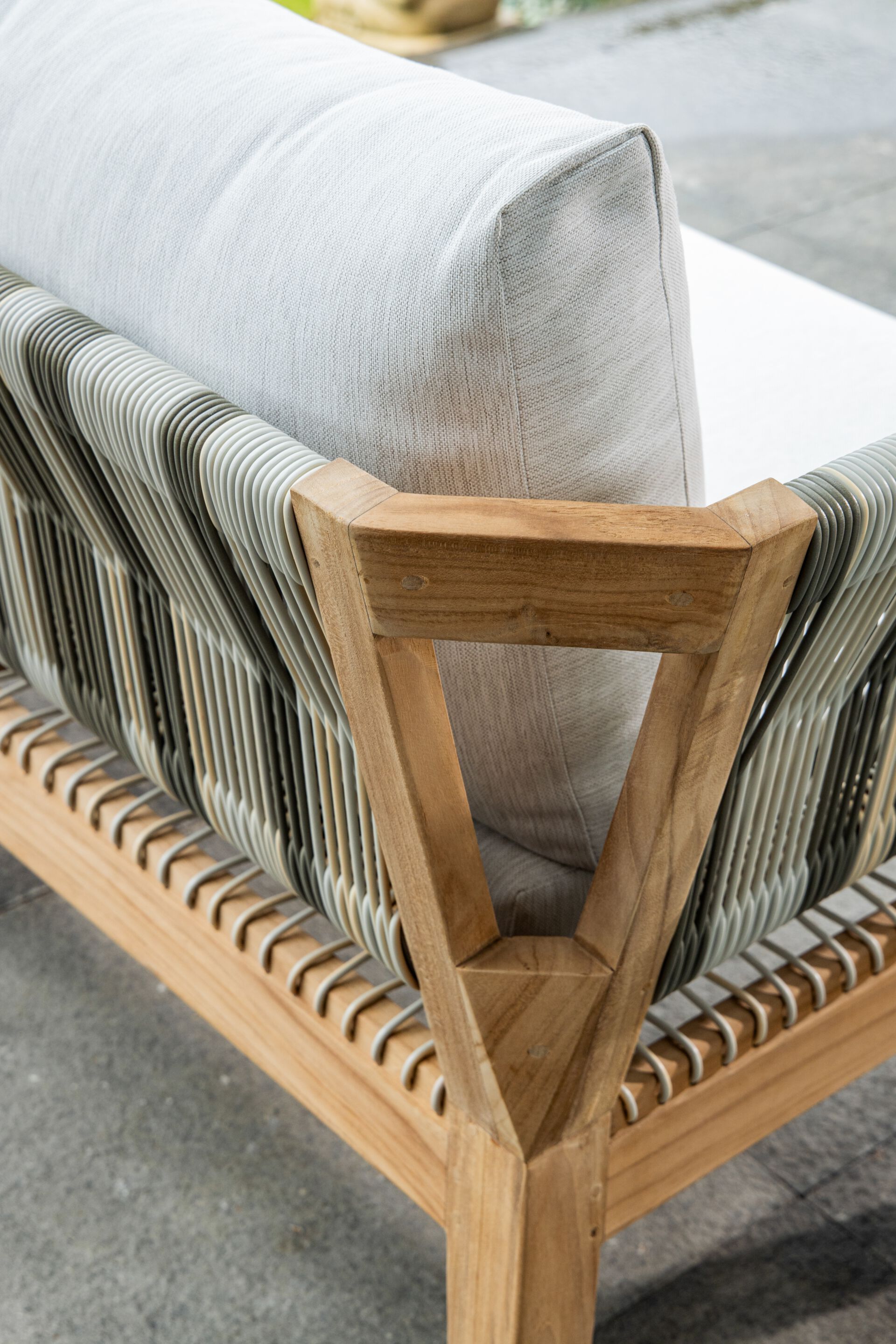 3-местный садовый диван из синтетического волокна cbdesign ARCH-00021935 - Вид №7