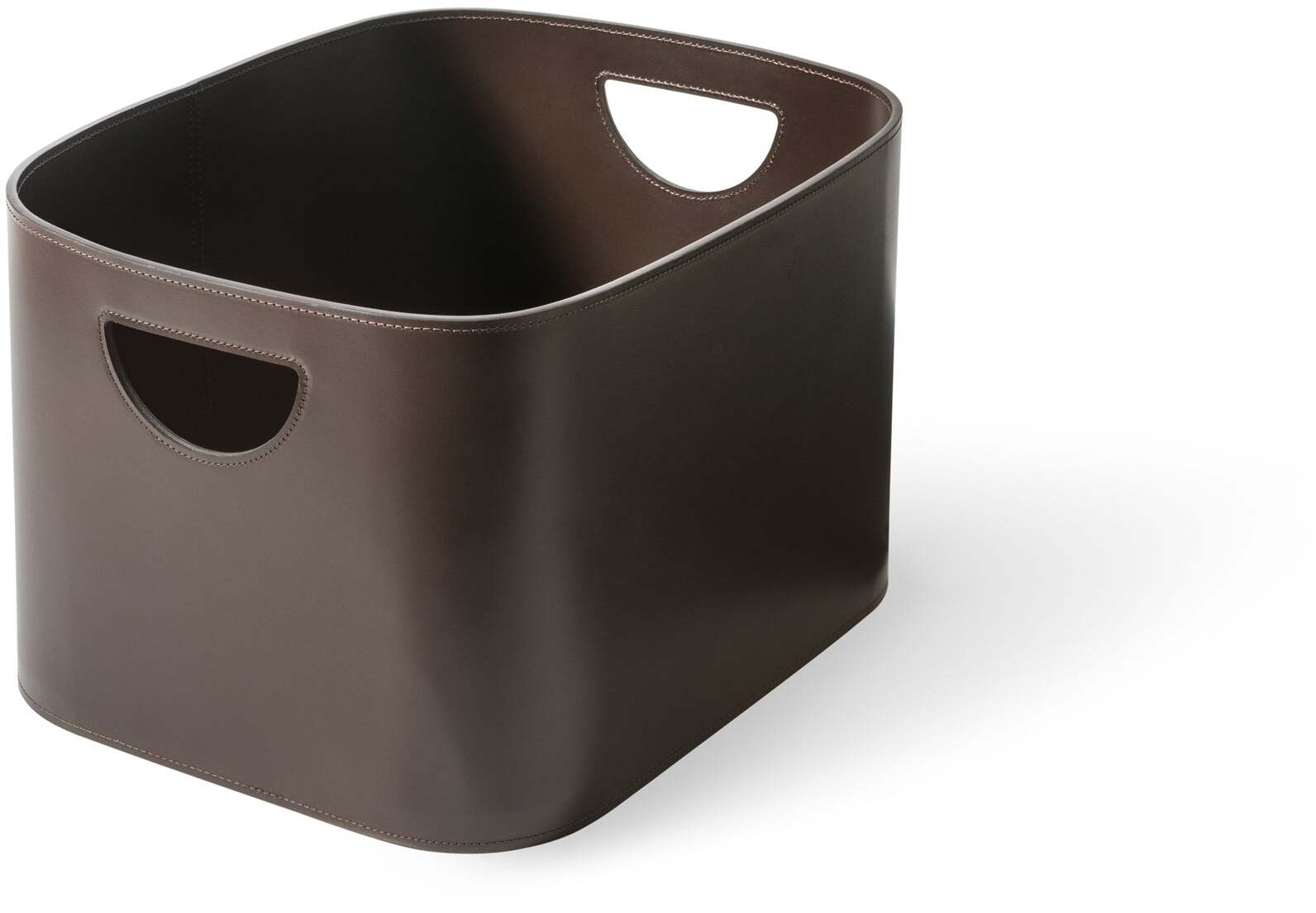 Коробка Rio - 38X30XH24 см / регенерированная кожа_coffee