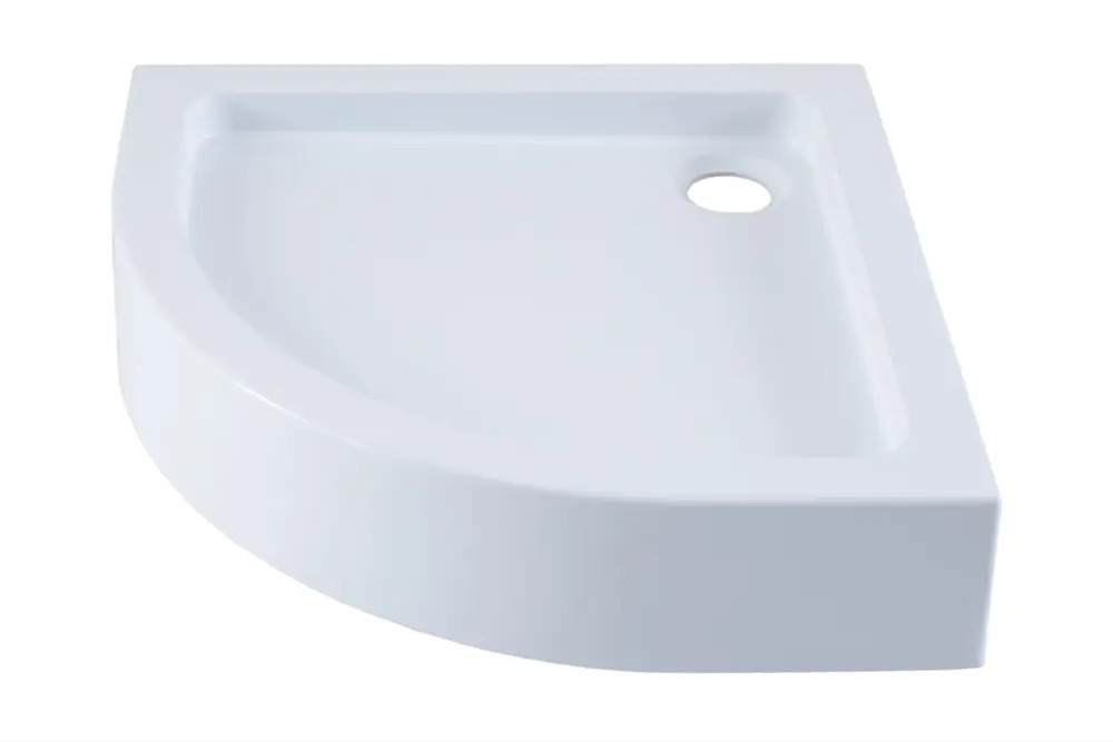 Душевой поддон SENSEA Basic угловой 80×80 см белый акрил 82658171