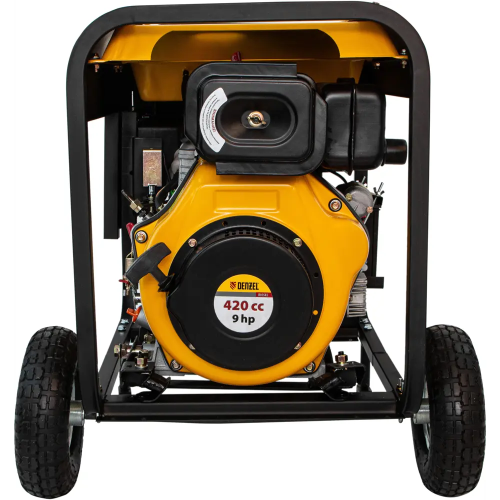 Генератор дизельный Denzel DD6300Е, 5 кВт STLM-2050262 - Вид №5