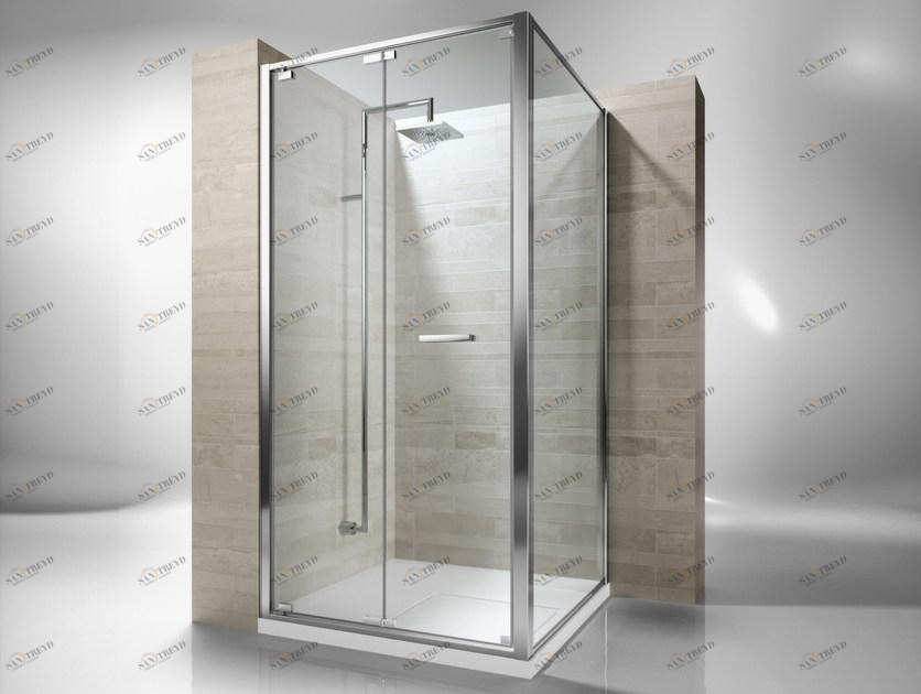 VISMARAVETRO Угловая душевая кабина на заказ из закаленного стекла Junior sun-id-1505411