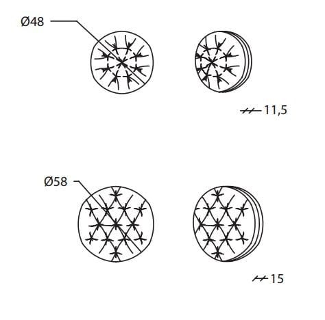 Круглая подушка для дивана SANCAL MANDARINA ARCH-00041831 - Вид №4