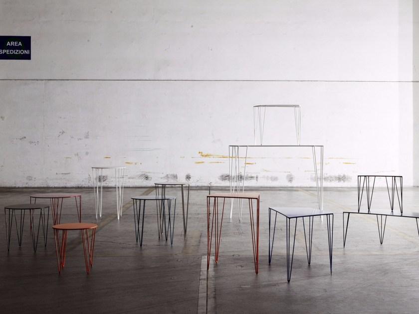 Atipico Журнальный столик из лакированного железа Chele sun-id-1430659 - Вид №2