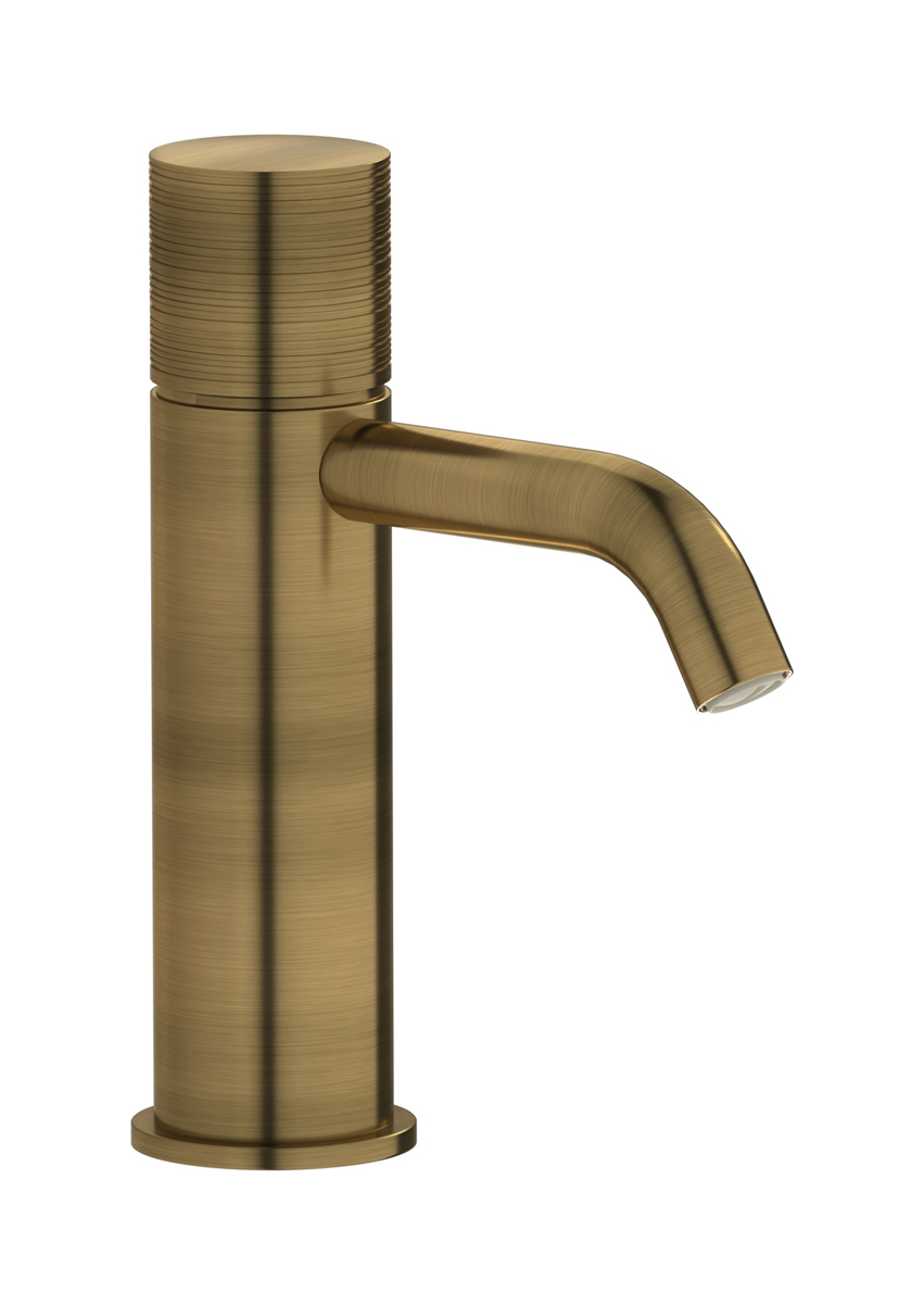 Смеситель для раковины на 1 отверстие в комплекте с донным клапаном WE ARE IB vn397ss Modern Bronze Vinile