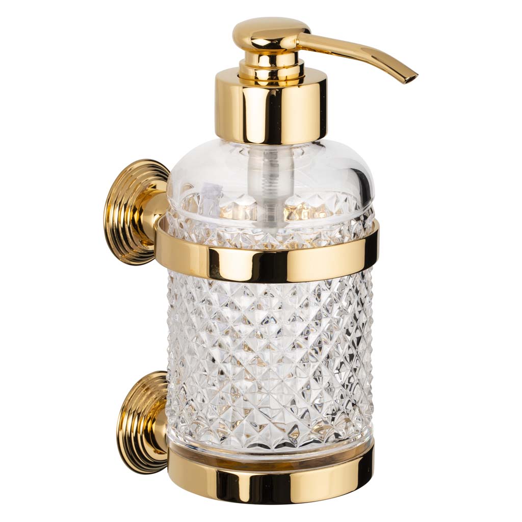 C69-532 C69-532 Дозатор мыла настенный ВЕРСАЛЬ К МАНЕТТУ Cristal & Bronze VERSAILLES À MANETTES  - Вид №1