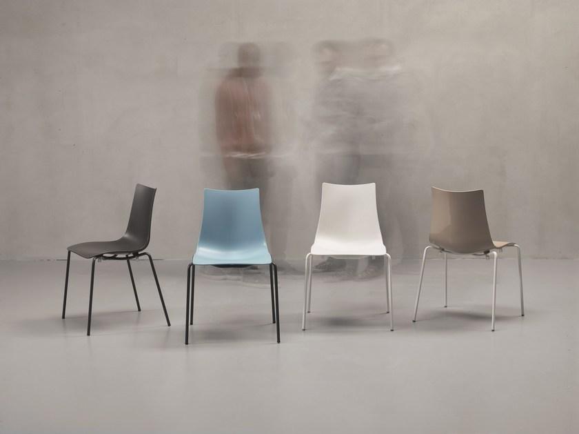 SCAB DESIGN Штабелируемый стул из технополимера Zebra tecnopolimero sun-id-1427122 - Вид №3