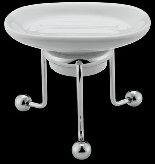 OP722 Мыльница в ванную, настольная, керамическая bagno&associati OPERA