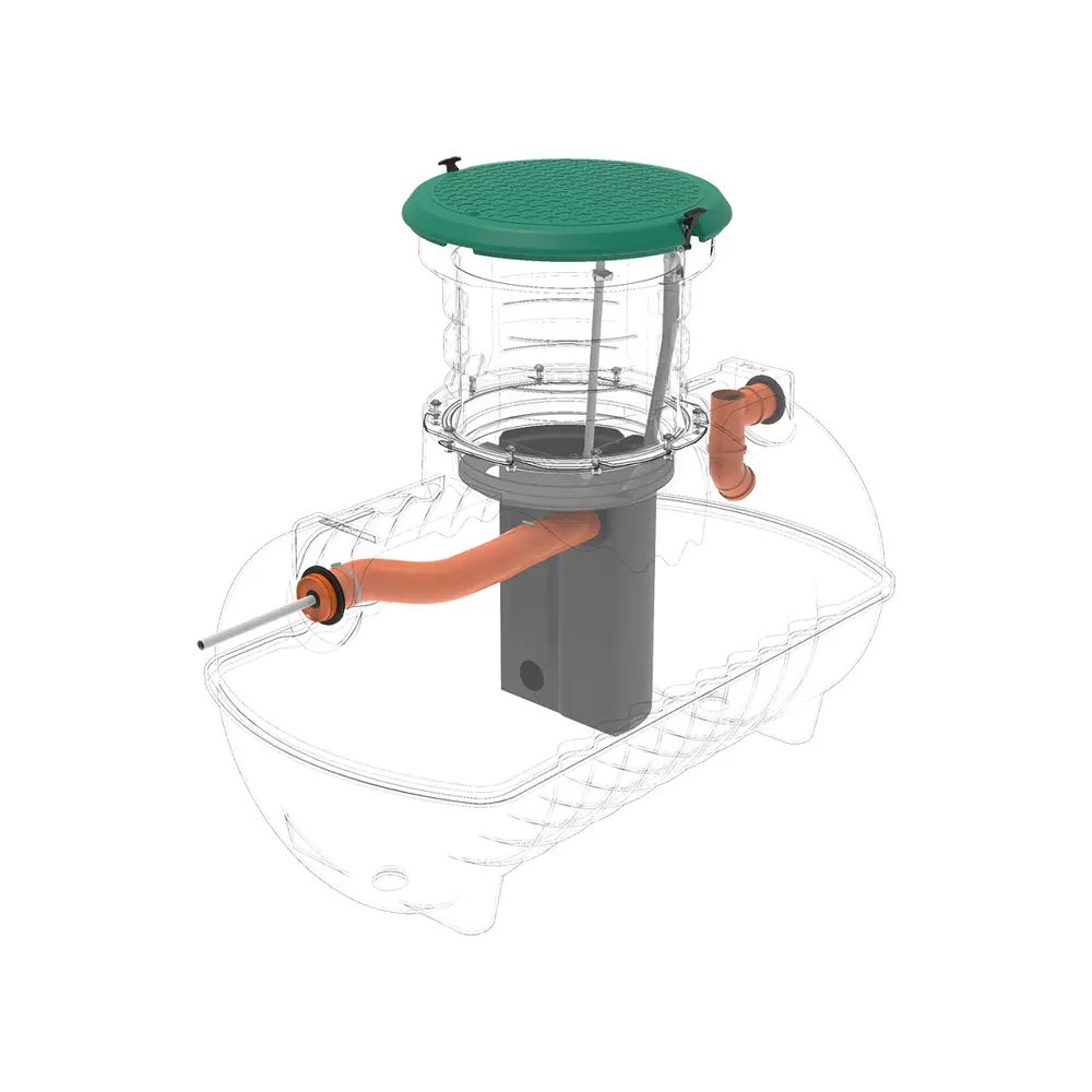 Септик трехкамерный Rostok Ground 4 Pro 1800 литров 660 л/сутки STLM-2129067 - Вид №4