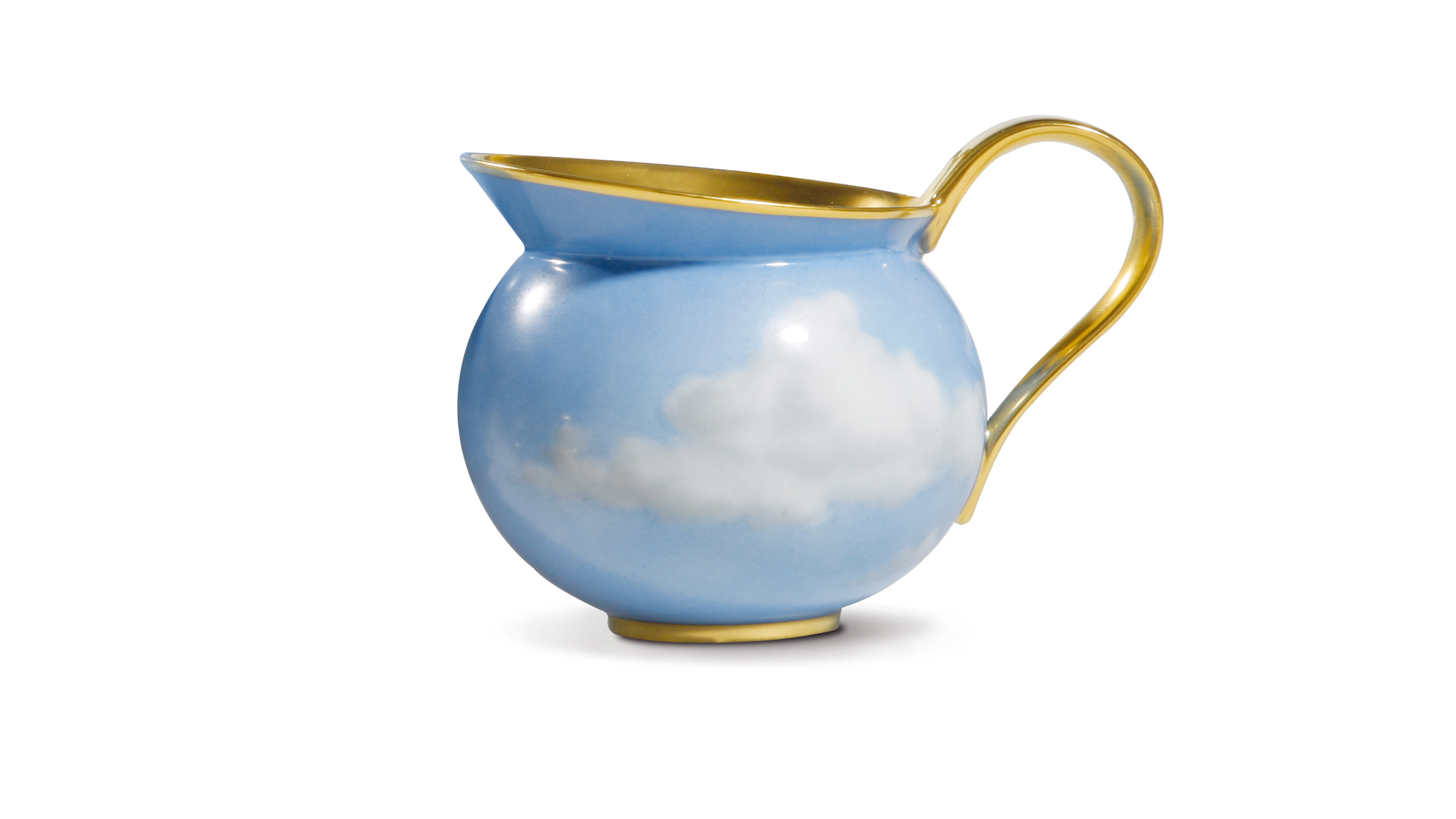 86869 Sieger by Furstenberg Сервиз чайный 2/12 "Голубое небо" п/к (со столом) Фарфор  - Вид №8