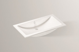 2251700000 Раковина, встраиваемая под столешницу, ub.r800, белая, proshield Alape серия R