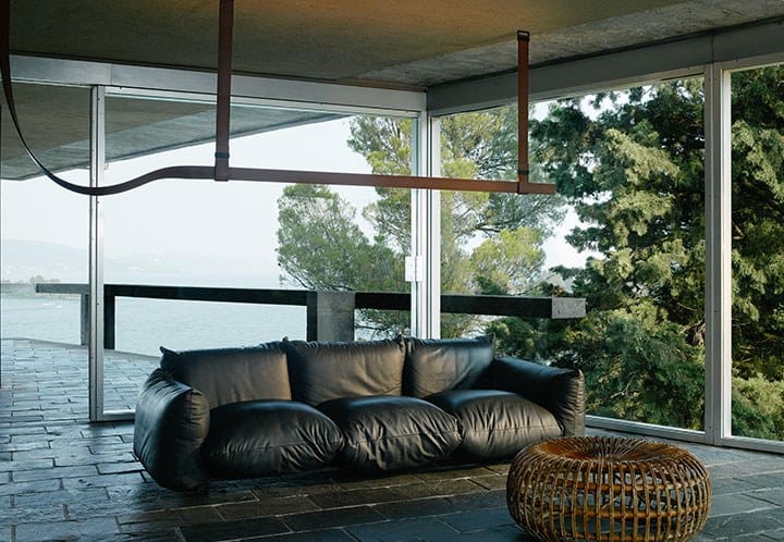 Кожаный светодиодный подвесной светильник Flos Home Collection-подвеска ARCH-00150033 - Вид №2