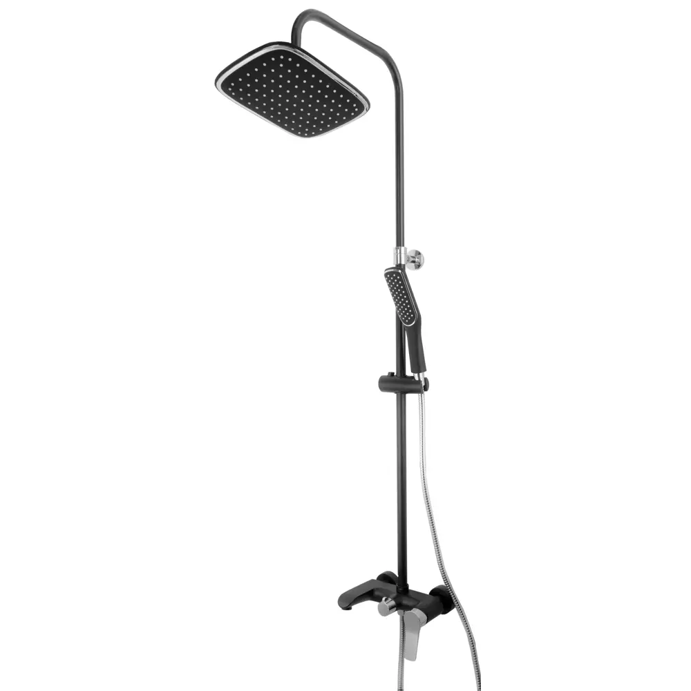 Душевая стойка Esko ST2020 со смесителем цвет черный STLM-2047622 - Вид №1