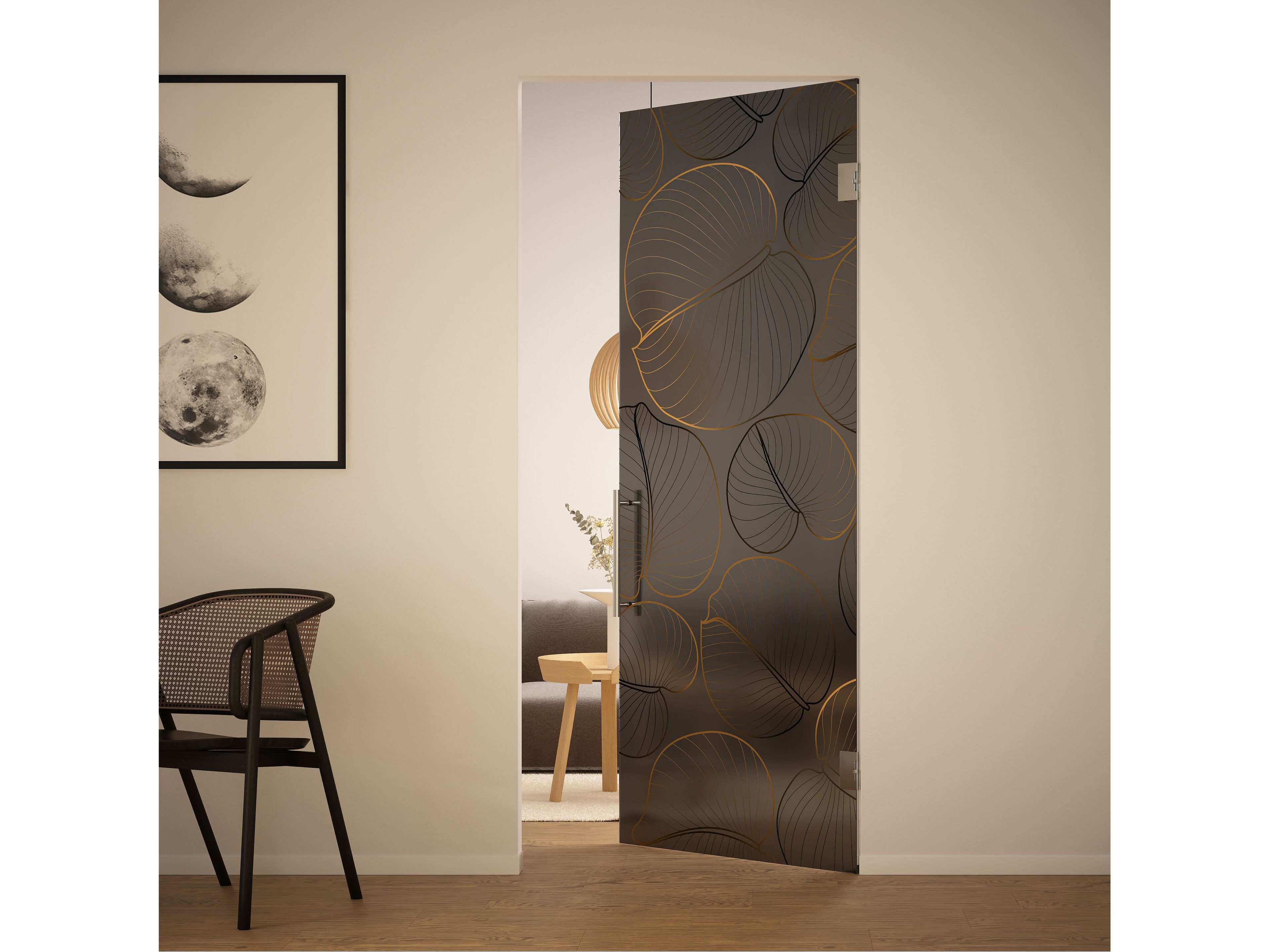 Стеклянная распашная дверь DIERRE Lucenti ARCH-00043609