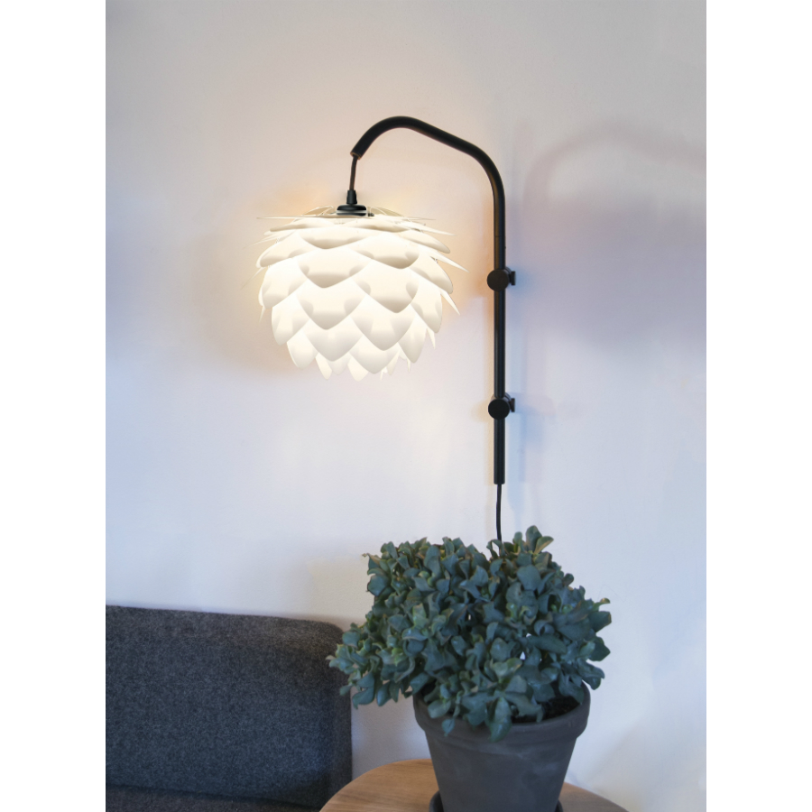 4151 Основание для бра willow mini wall hanger black h 50 cm UMAGE  - Вид №1