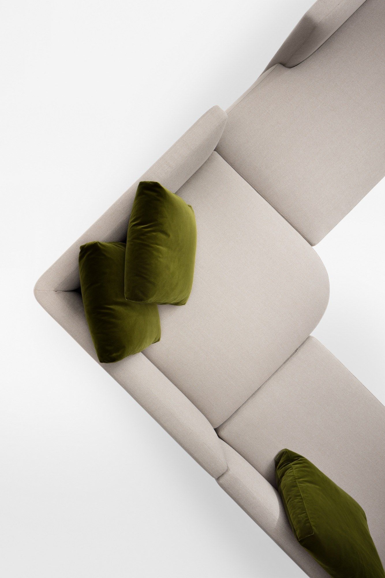 Секционный диван из ткани Verzelloni Линдон ARCH-00077707 - Вид №17