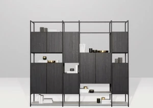 Recor Home Открытый книжный шкаф из меламина Chicago C085