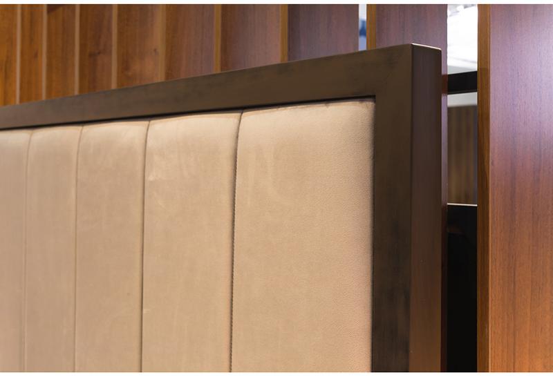 30530 Кровать с ортопедическим основанием 1.4 Модерн Лайт Серебряный дождь R-HOME 401727395H_GSD - Вид №1