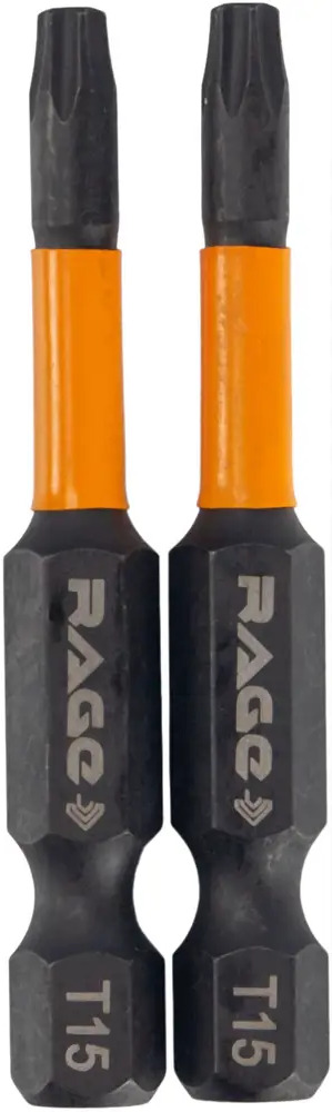 Ударная бита RAGE T15x50 мм для профессионального монтажа (2 шт) 89361508