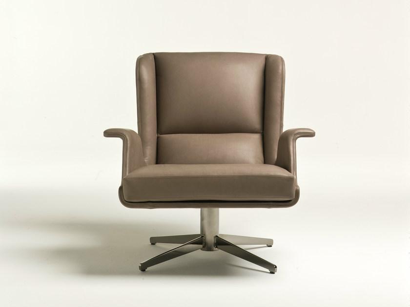 i 4 Mariani 4-спицевое кожаное кресло Garbo sun-id-1515685 - Вид №1