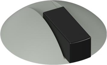 625B напольный дверной буфер HEWI Edition matt  - Вид №1