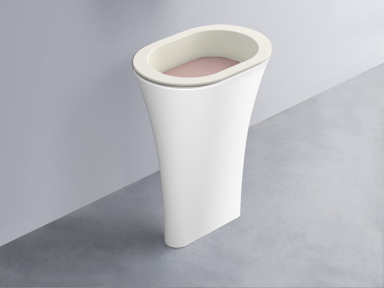 AMLA65-TL+AMPILO-CP+AMCOLO-BL Раковина Amedeo Ovale отдельностоящая cielo Enjoy + Amedeo Ceramica Cielo