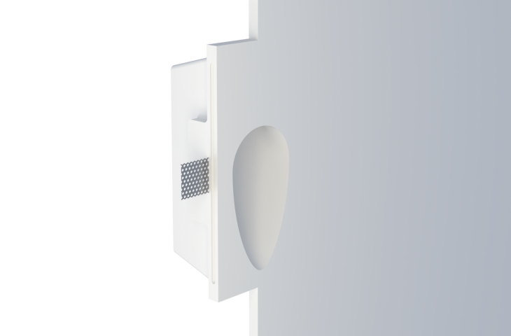 SN 029 Встраиваемый стеновой гипсовый светильник Stellanova SUBRA  - Вид №1