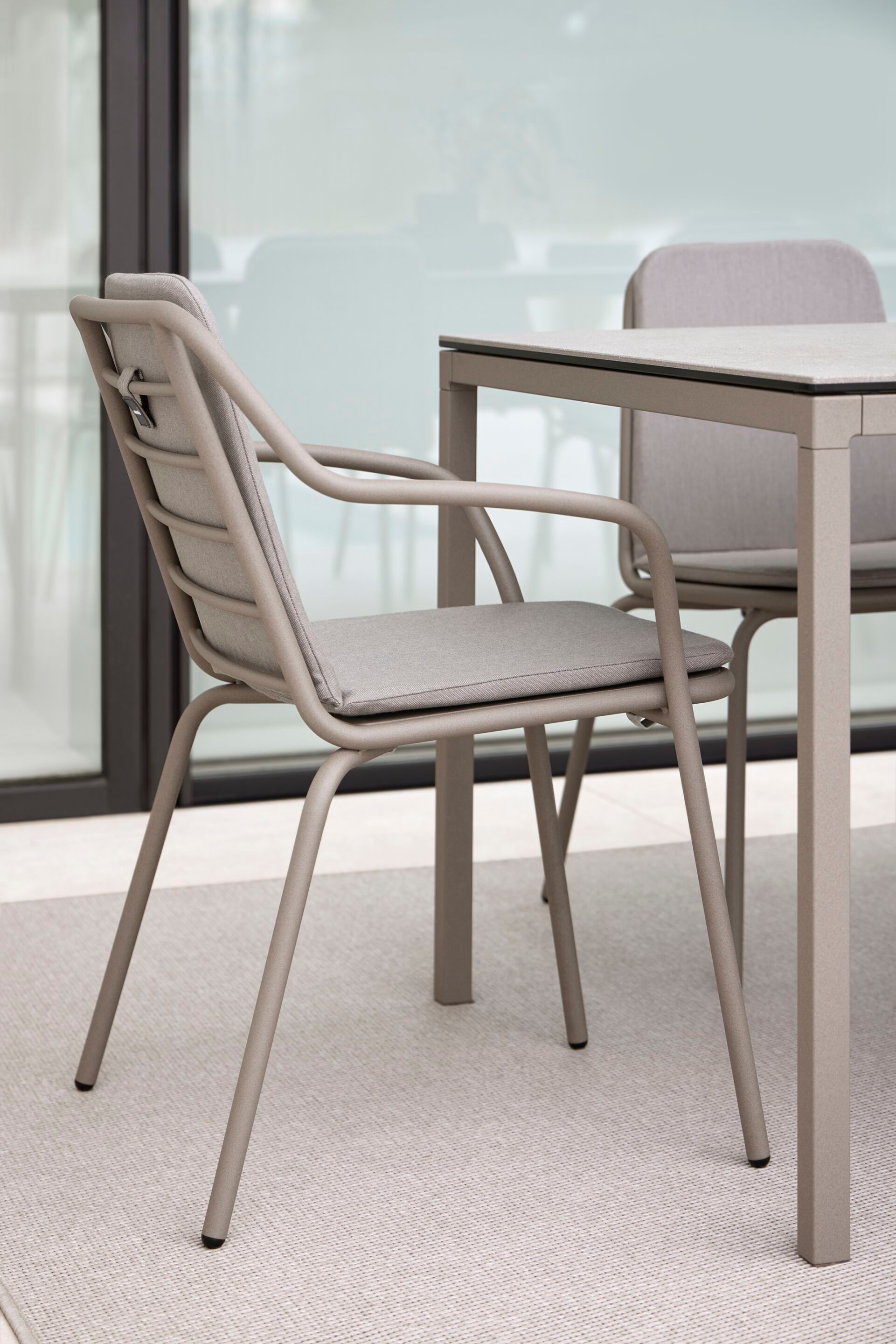 Прессованный алюминиевый садовый стол MUSOLA Brise ARCH-00056079 - Вид №8