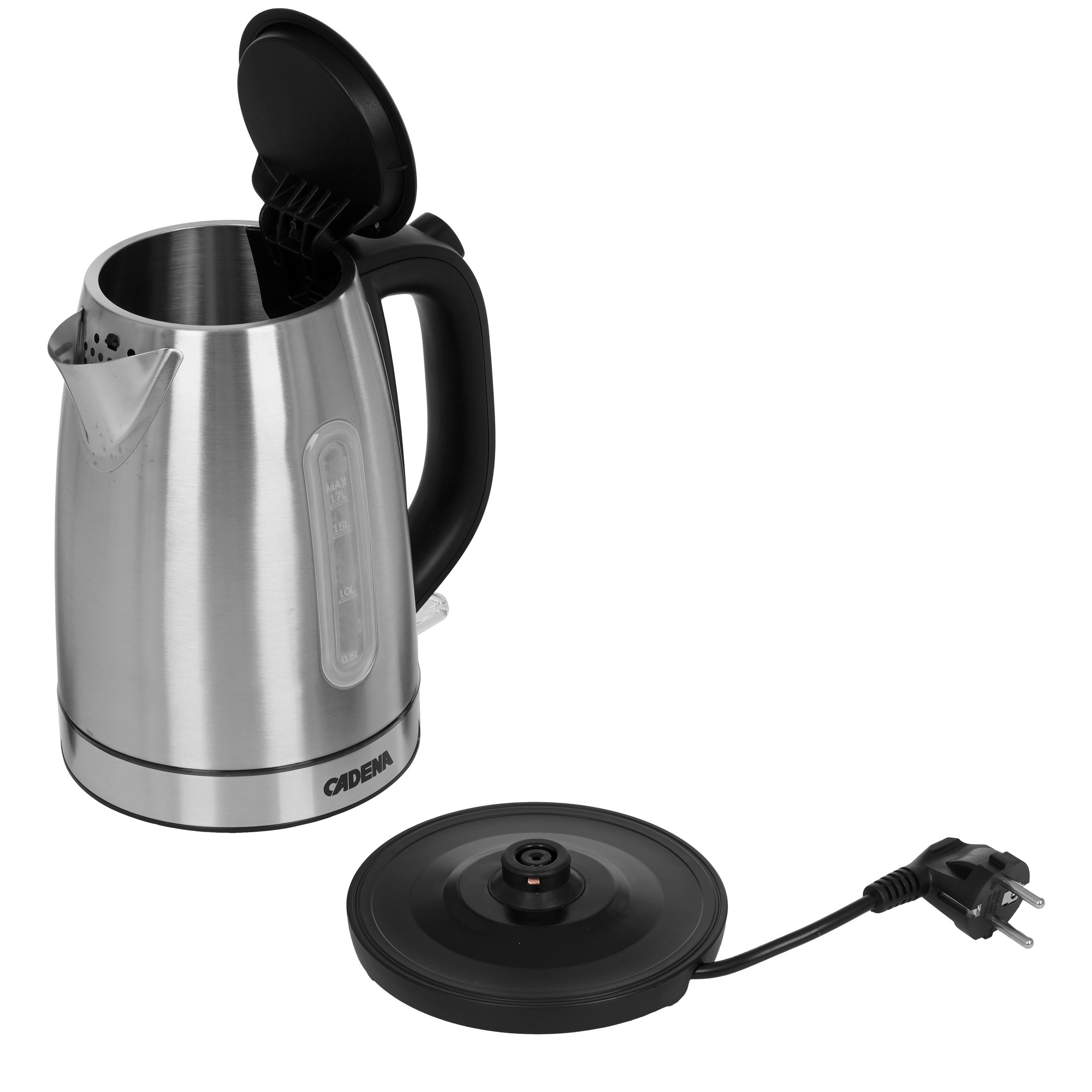 9227008 Электрочайник CADENA KC531M серый STDN-0126495 - Вид №4