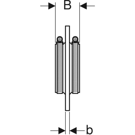 348.227.00.1 Сальник Geberit Geberit  - Вид №3