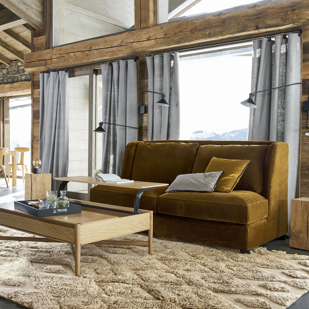 Регулируемая металлическая настенная лампа AMPM VOLTIGE ARCH-00087162 - Вид №1