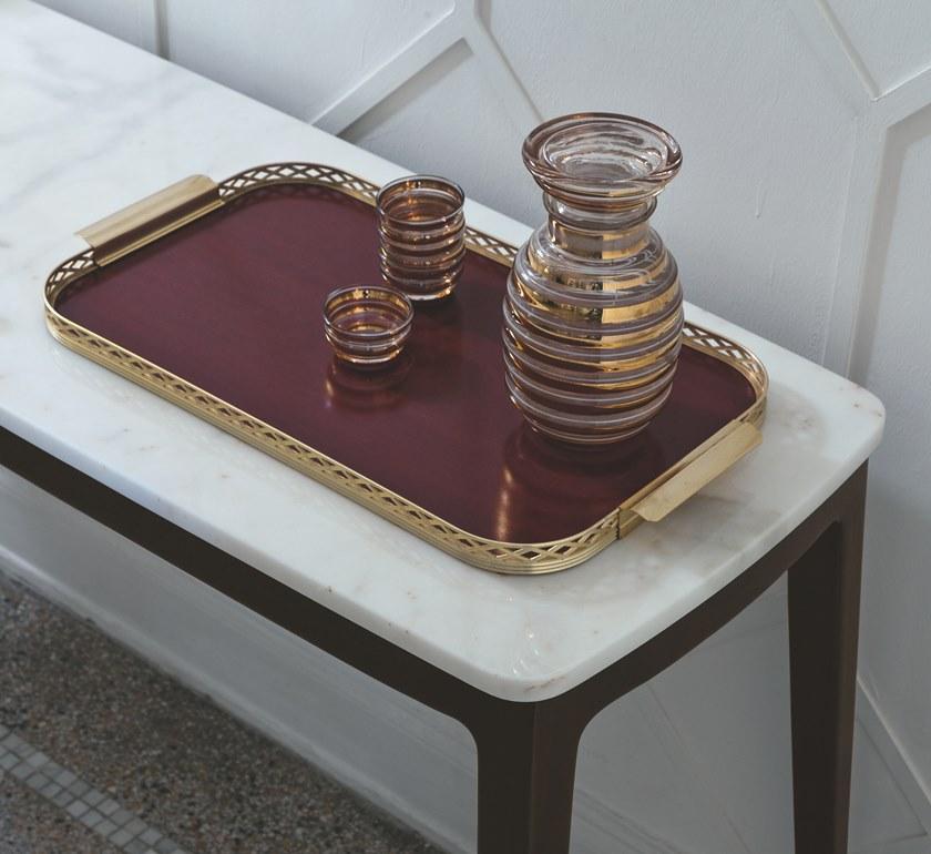 SELVA Прямоугольная консоль из массива дерева Indigo 4018 - Вид №3