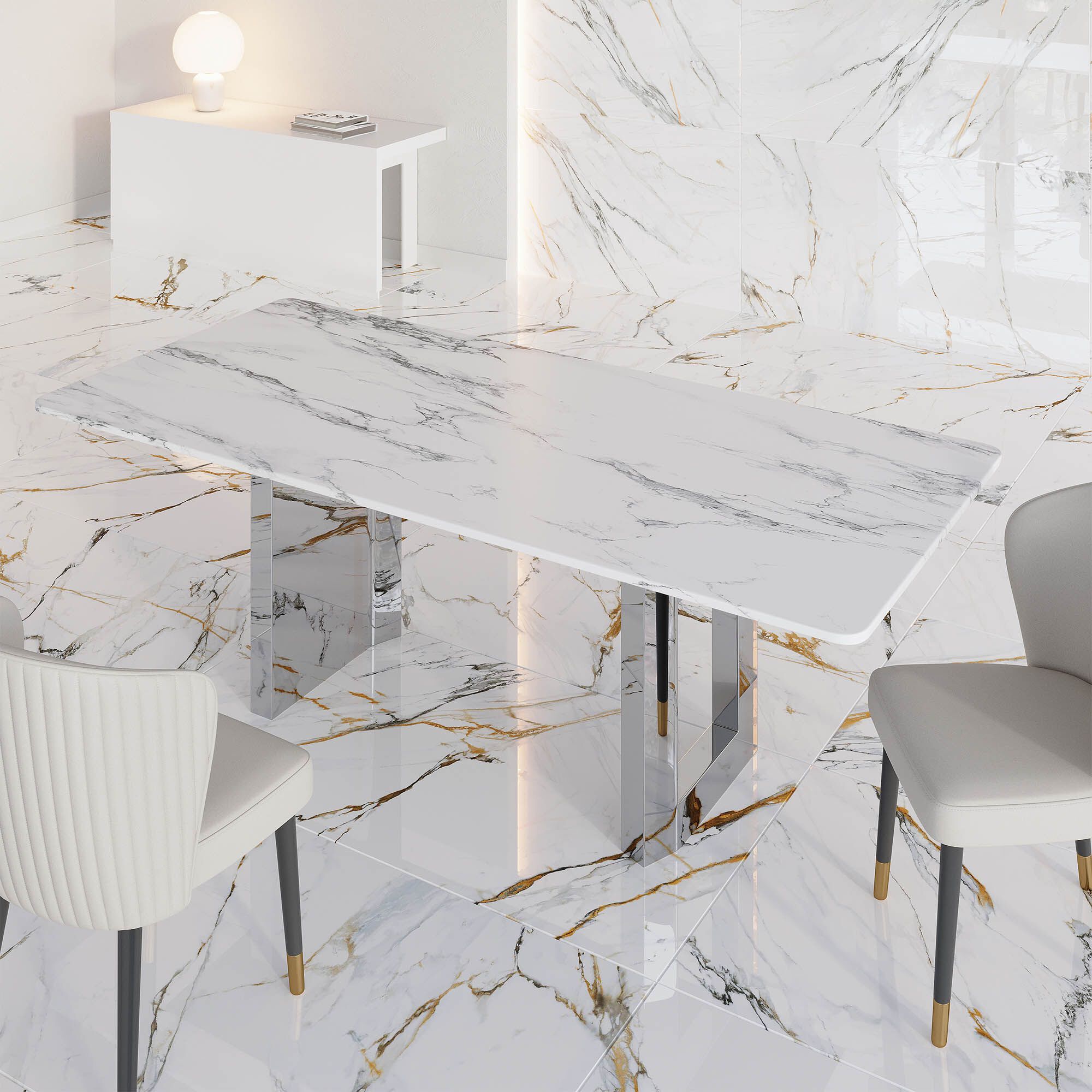 Прямоугольный стол из спеченного камня GIULIA GRILLO NEW YORK ARCH-00028938 - Вид №4