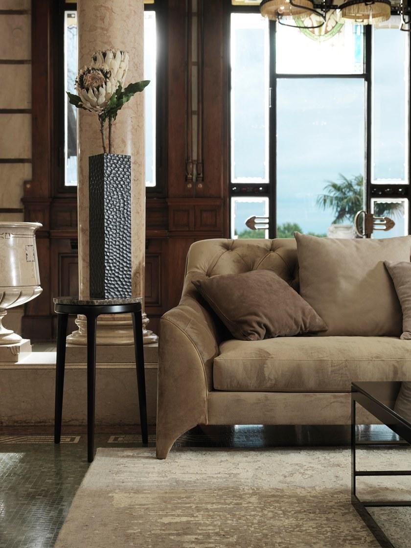 SELVA Круглый журнальный столик из массива дерева Indigo 3024 - Вид №5