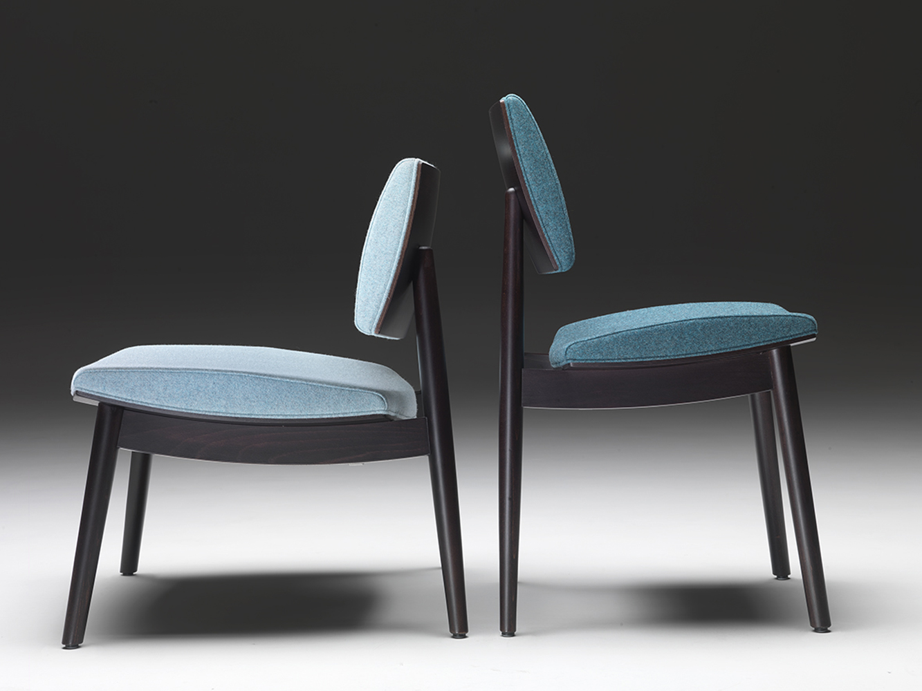 To-kyo 540 Стул с каркасом из древесины бука, 4 ножки. Сиденье и спинка мягкие. Et al. To-Kyo - Вид №3