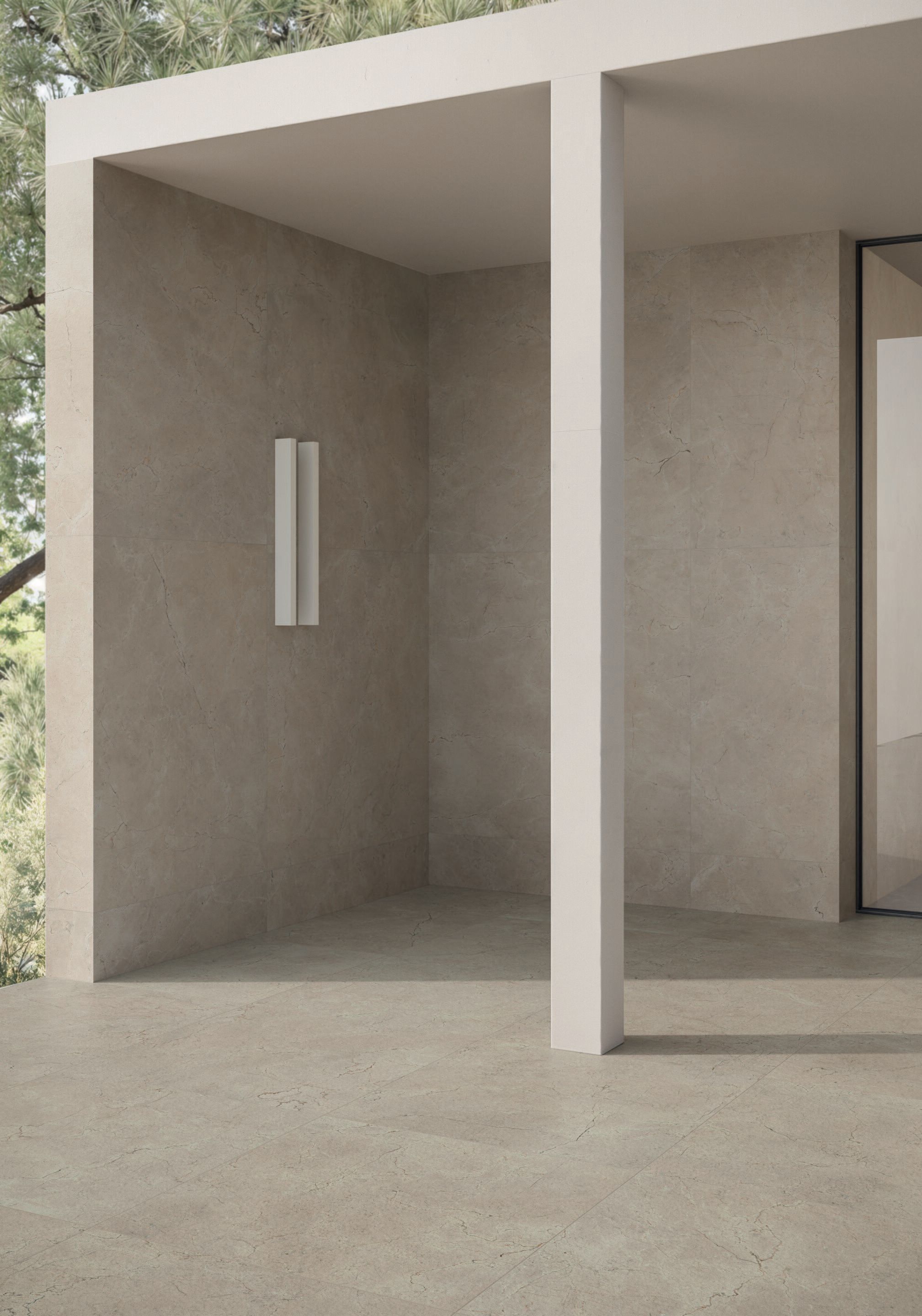 Пол / облицовка керамогранита с эффектом камня Italgraniti Calcis ARCH-00112215 - Вид №2