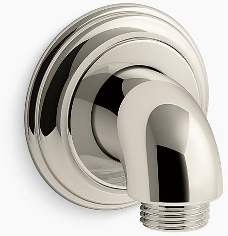 KOHLER Настенный приточный патрубок Bancroft с обратным клапаном K-22173-SN 