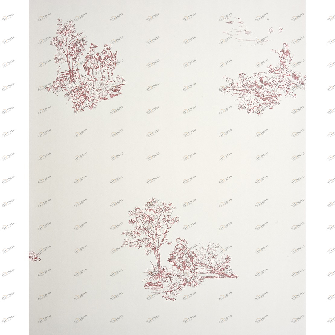 Рулон обоев CHANTILLY CHT22924102. Основа нетканый материал Casadeco