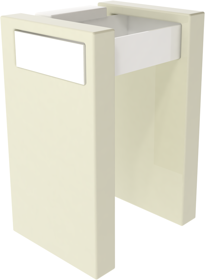 BXLACOL60BWLC13 Напольная раковина стоящая GSG CERAMIC BOX