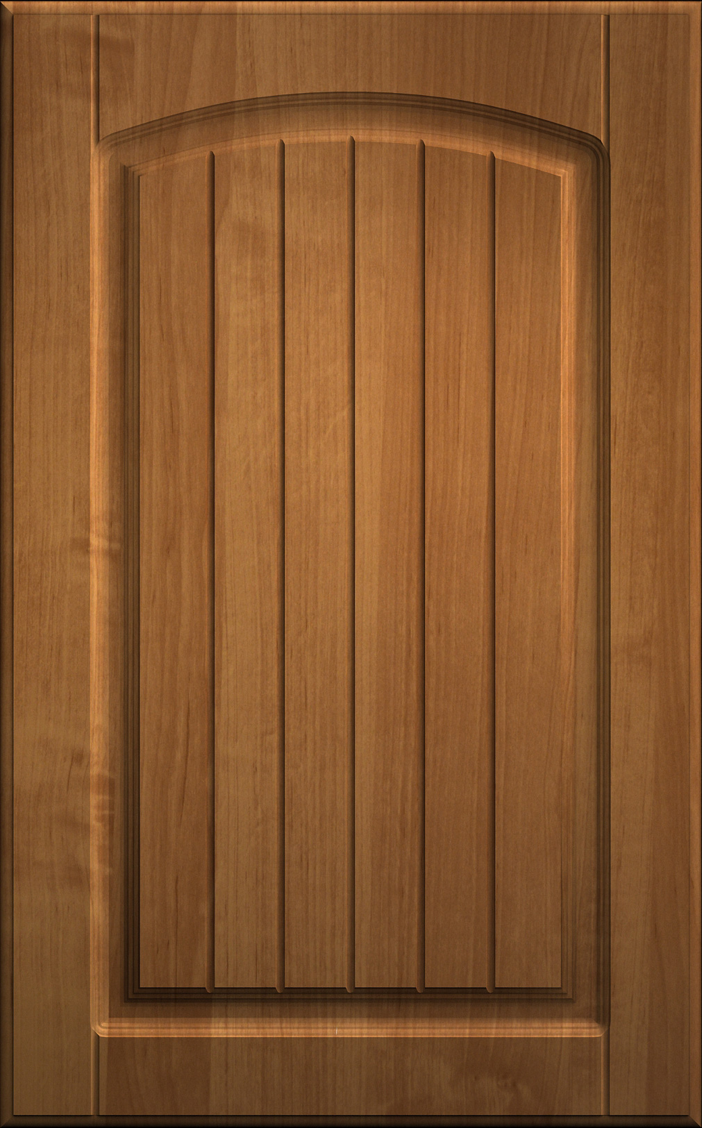 Фасады для кухни Кантри Фрезеровка «Арка сложная» Ольха №709 SIDAK SIST2654-48