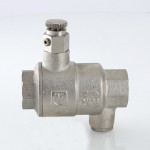 VT.171.N.05 Обратный клапан с дренажем и воздухоотводчиком Valtec 3/4"  - Вид №8